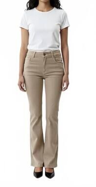 NEW BIANCO camila long pants in sand